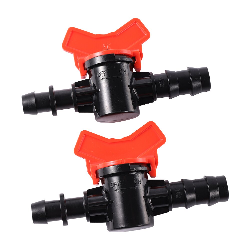 2Pcs 16mm Pipe Bypass Valve Garden Sprinkler Irrigation Water Control Switch PE Pipe PVC Pipe Fittings