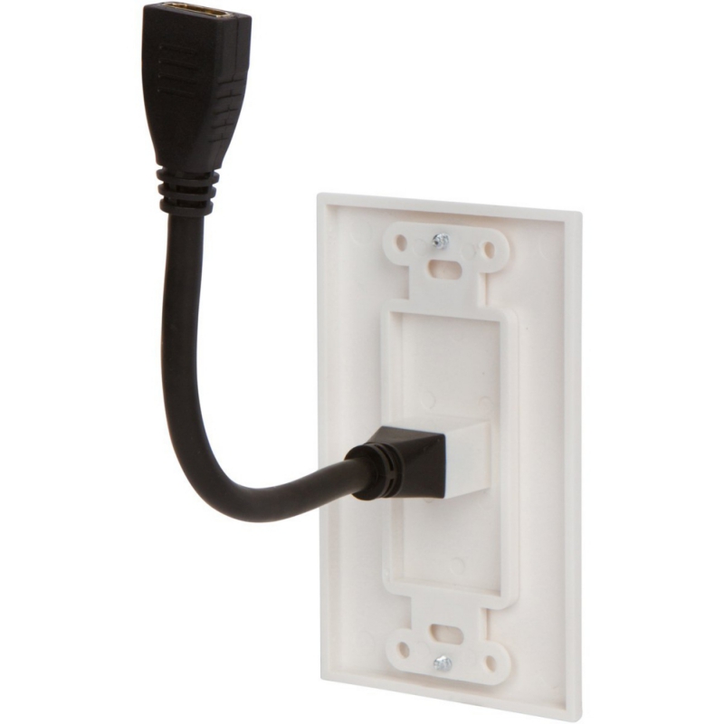 Nowa płyta ścienna robić panelu HDMI 2.0 osłona na twarz 1080P pełny wysoki definicja uchwyt montażowy z kablem robić kabiny telewizyjnej