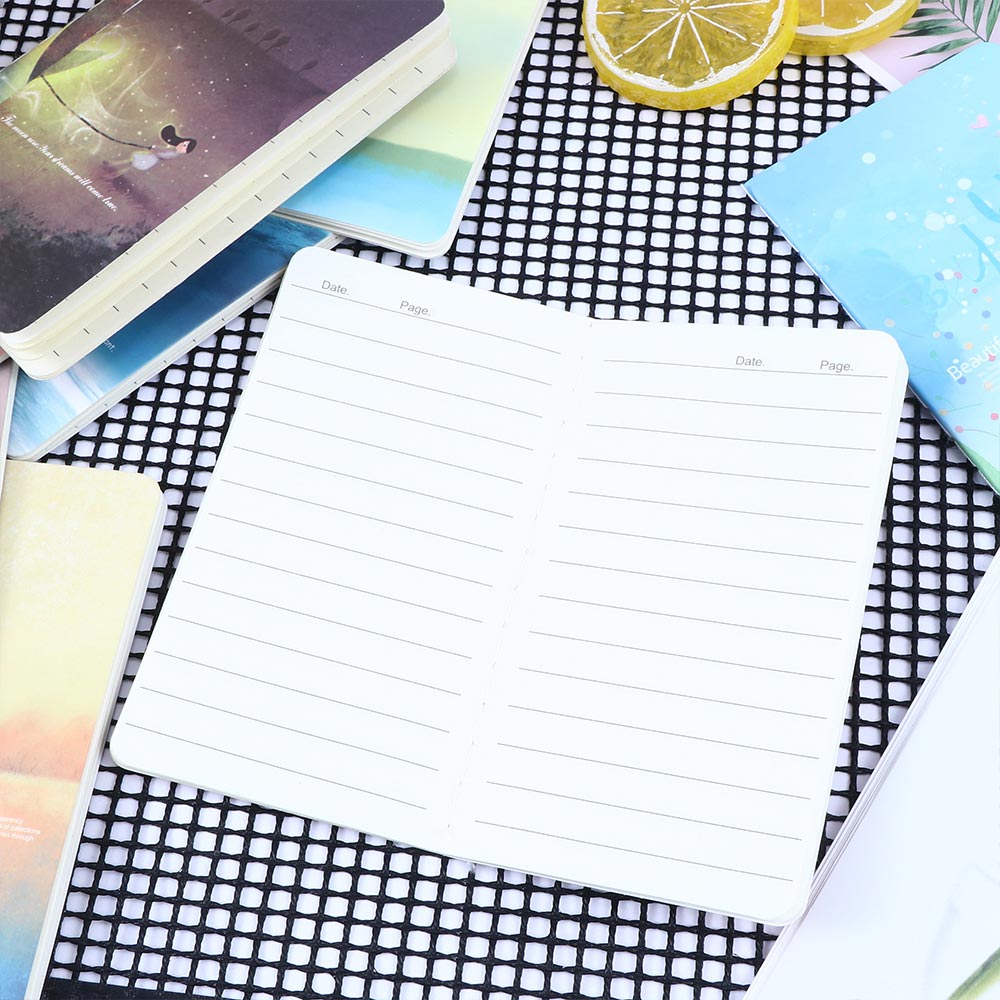 2PCS Korean Stationery Beautiful Wind 80k Car Line Small Book Small Notebook Office School Supplies