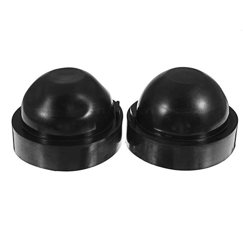 2 Stuks Auto Licht Stofkap Siliconen Cover Led Koplamp Cover Hid Lamp Modificatie Waterdichte Hoes Auto Koplamp Afsluitdeksel: Default Title