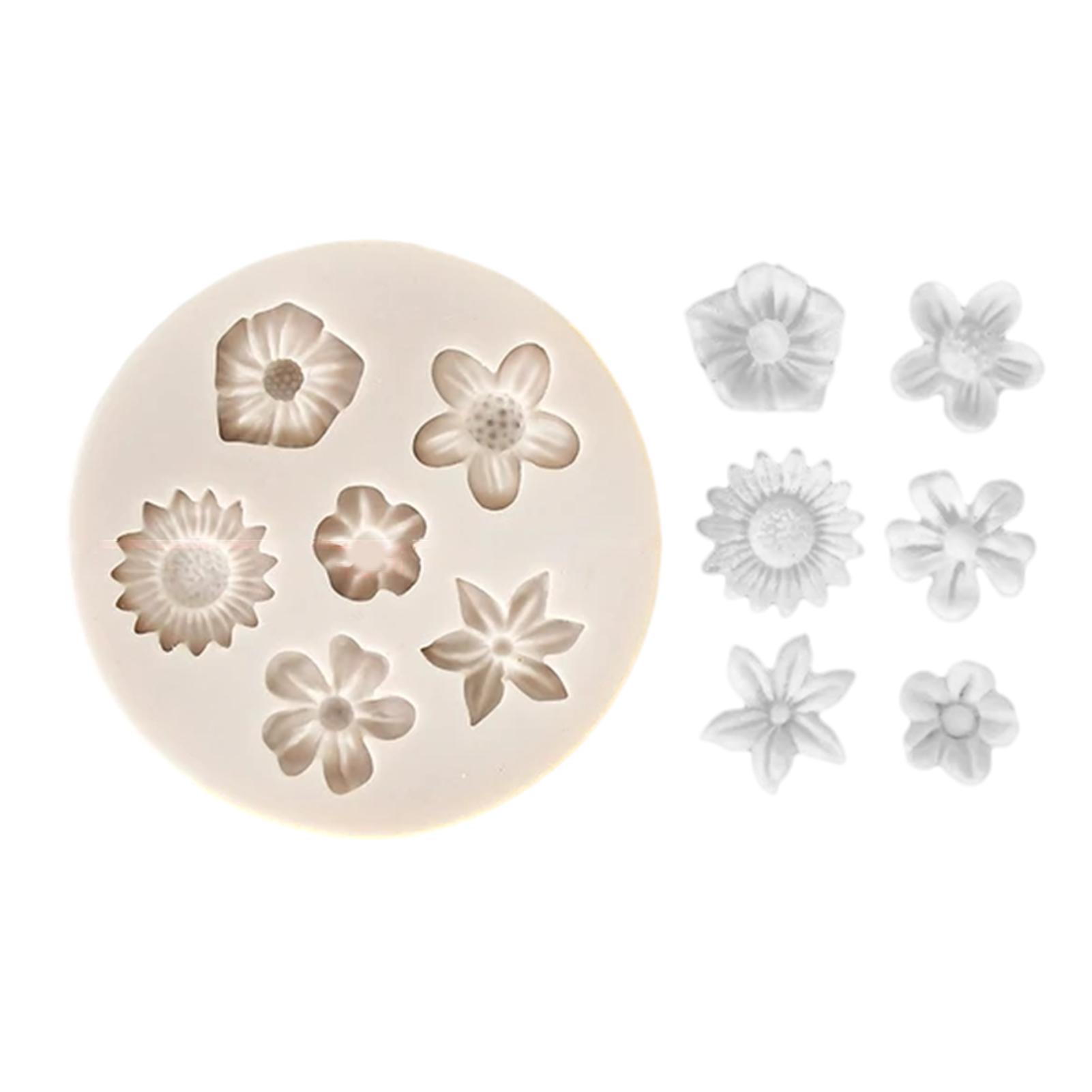 3/1pcs Cake Mold Tray Pans Heart Round Baking Mold Kitchen Carbon Steel Nonstick Baking Pans Reusable Cake Pans Bakingt Tools: SKY BLUE