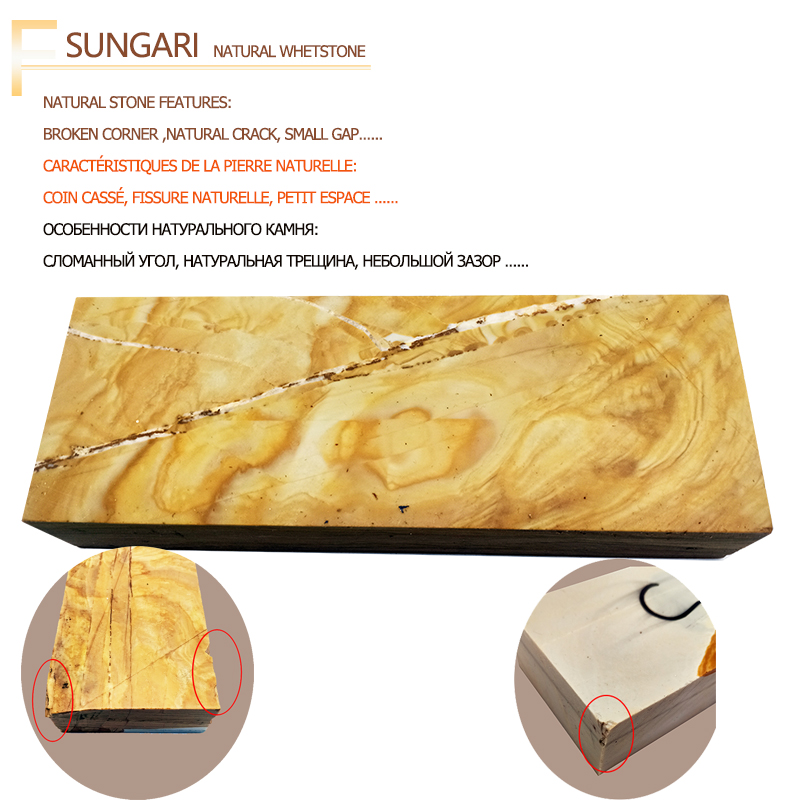 200x70x30mm pierre à aiguiser naturelle aiguiseur de couteaux pierre à aiguiser Songhua (Sawari) pierre à aiguiser, pierre à aiguiser à eau, aiguiseur de meulage