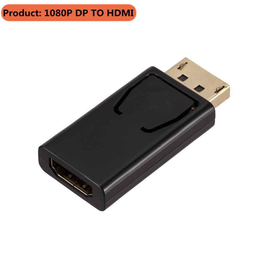 1080P DisplayPort zu HDMI Adapter Konverter Anzeige Hafen DP zu HDMI Weibliche HD TV Kabel Adapter Video Audio- für PC TV: Ursprünglich Titel