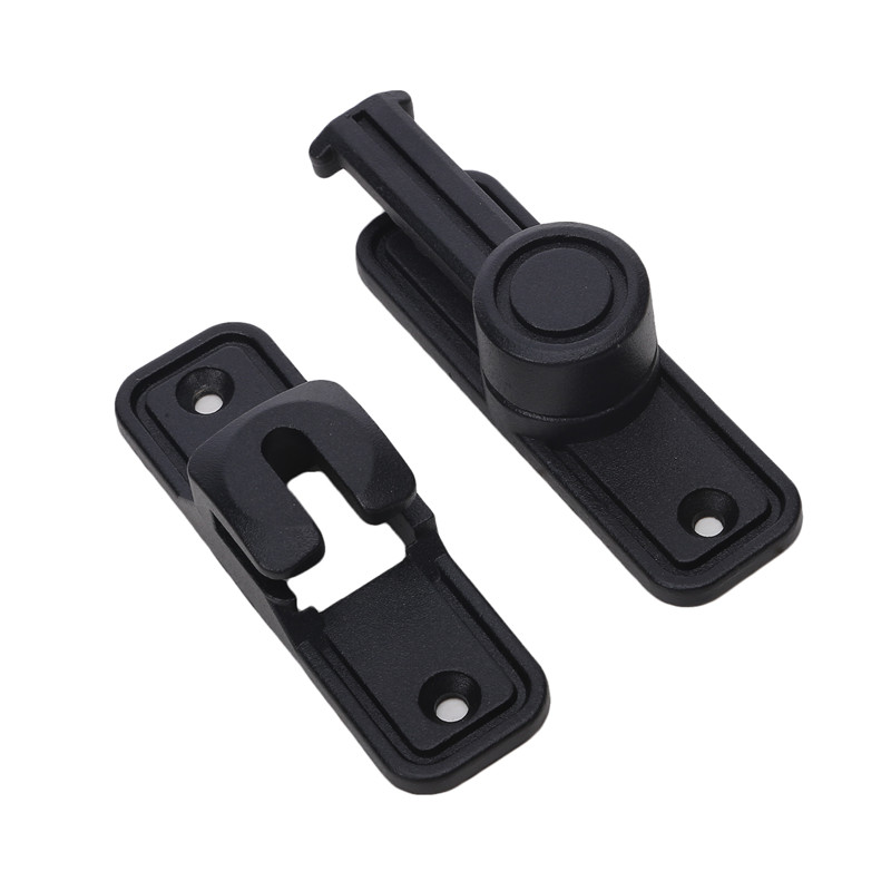 90° Barn Door Lock Heavy Duty Sliding Barn Door Latch Lock Bolt 90 Degree Flip Gate Latch Wine Cabinet Closet Right Angle Lock: Bronze