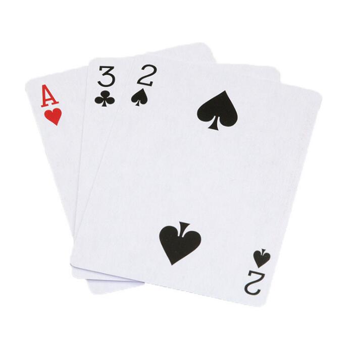 1 Set 3 Kaarten Monte Magie Kaart Drie Card Poker Monte Kaart Truc Klassieke Goocheltrucs Voor Close Up magic Illusie