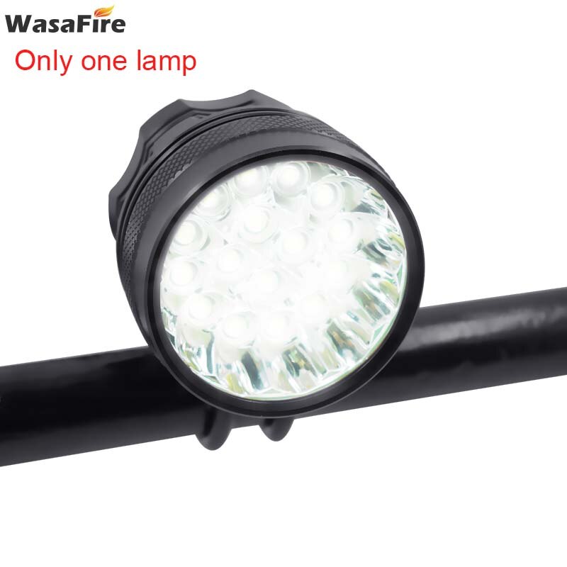 WasaFire 40000 Lumen 16*T6 LEDs Bicycle Light Riding Cycling front Headlight Bike Front Light for Outdoor Night Riding Camping: only lamp