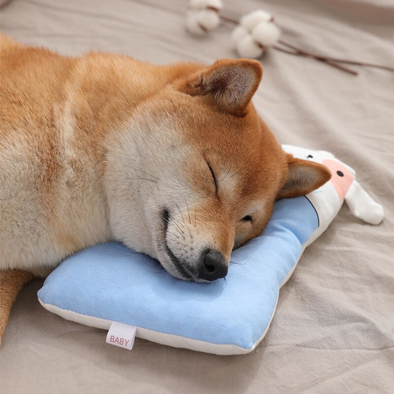 Pet Pillow Cat and Dog Sleeping Pillows Special Pillows Teddy Bear Pomeranian Dogs Supplies Dog Mat Puppy Dog Pillow