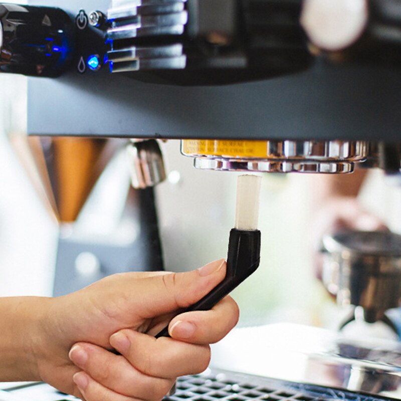 Coffee Machine Cleaning Brush Coffee Espresso Machine Cleaning Brush Coffee Grime Cleaning Brush Plastic Handle Cleaner Tools