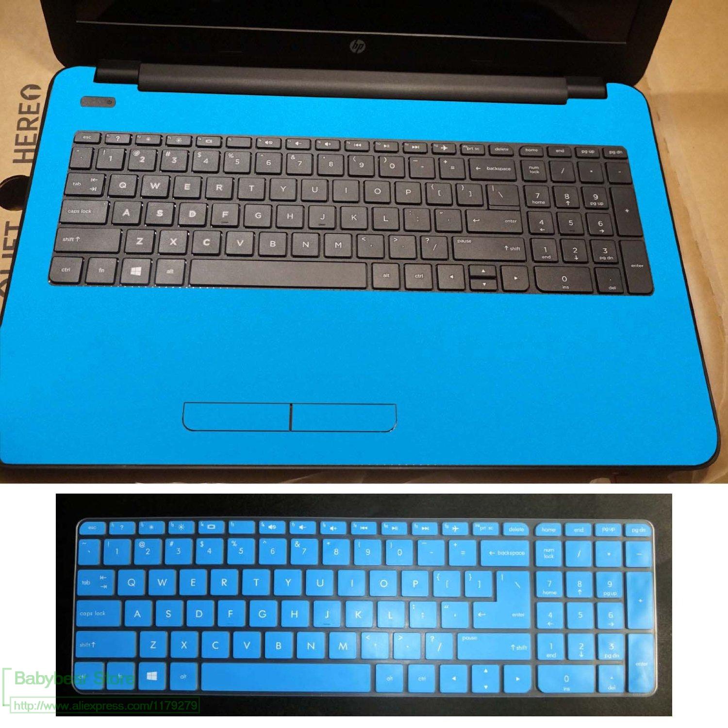 15.6" Laptop Keyboard Protector Skin - Ultra-thin Silicone Dustproof Cover for HP Pavilion Envy 15 Series
