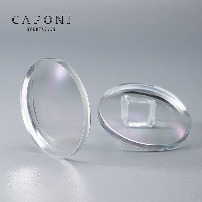 Caponi 1.56/1.61/1.67 miopia astigmatisme hypermetropi anti blått lys reseptbelagte linse optiske briller 2 stk /1 par wsflg