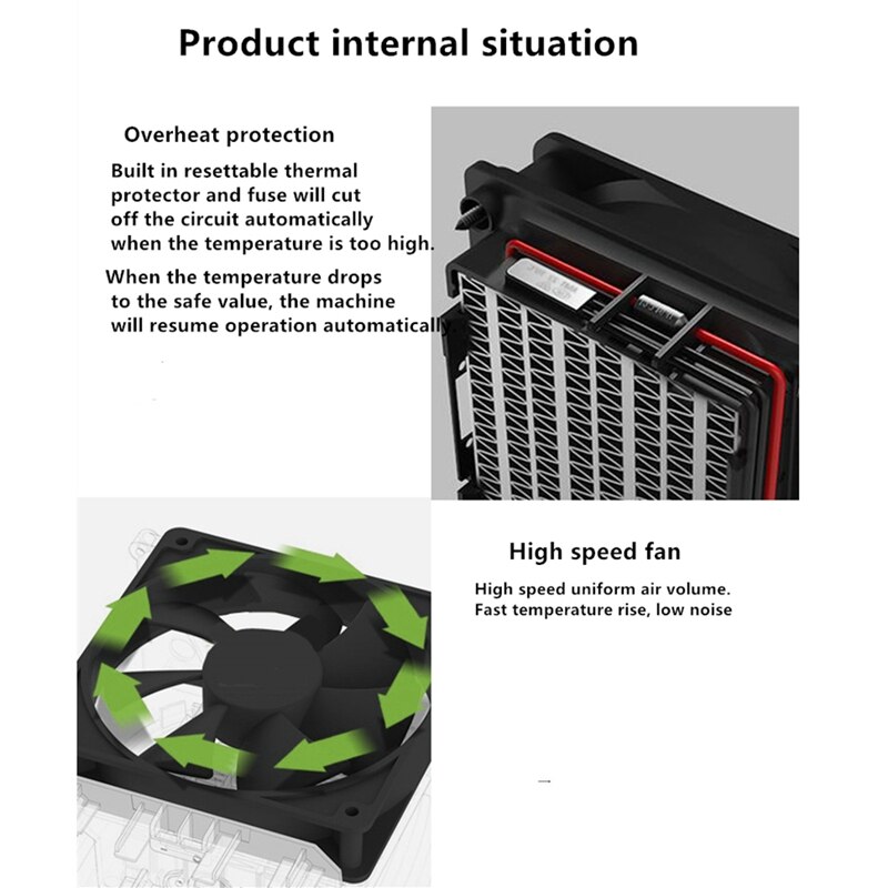 Mini radiateur radiateur soufflant Portable électrique pingouin radiateurs pour bureau bureau Table maison dortoir intérieur utilisation ue Plug