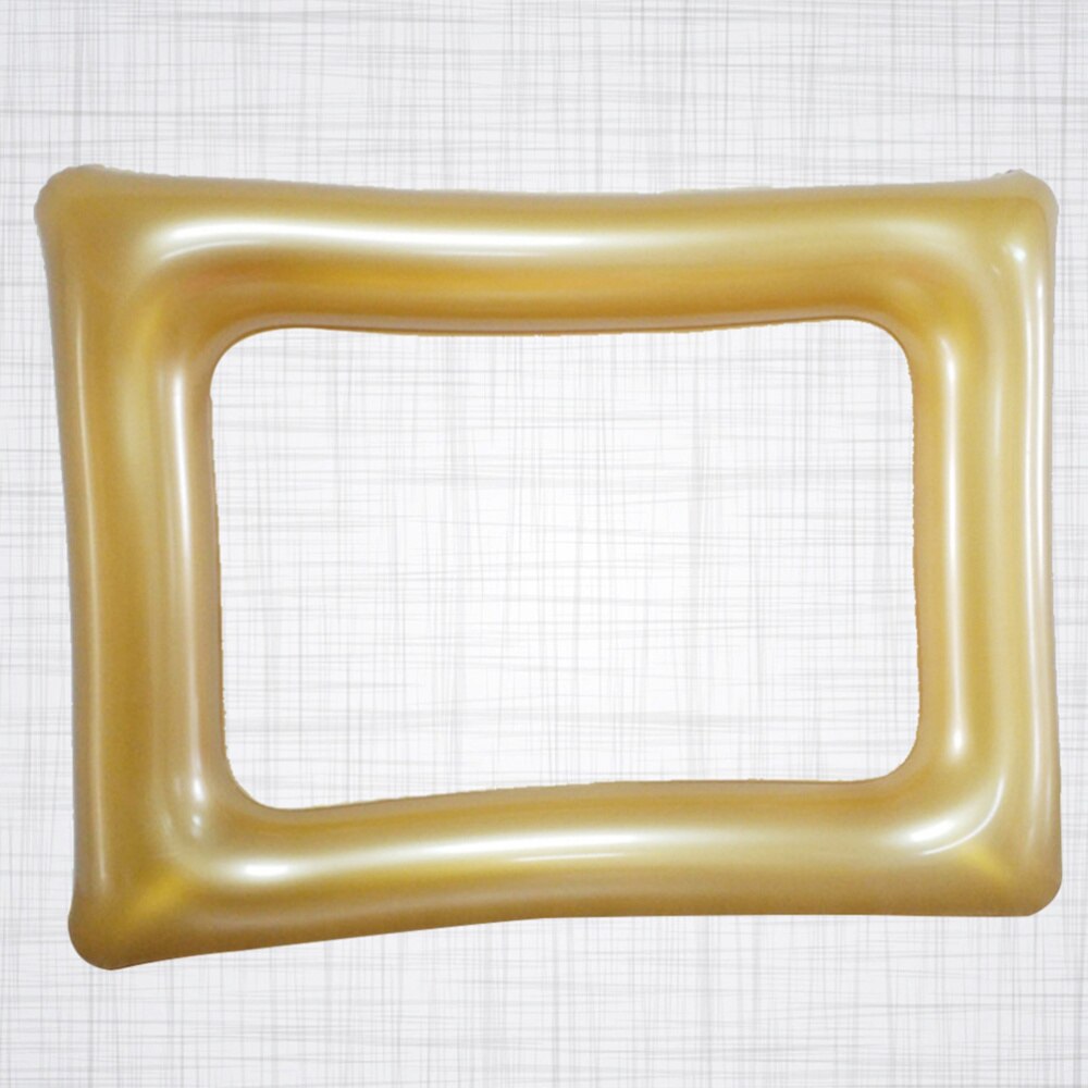2pcs Photo Frame Funny Chic Inflatable Photo Booth Prop Frame Balloons for Birthday Home Festival