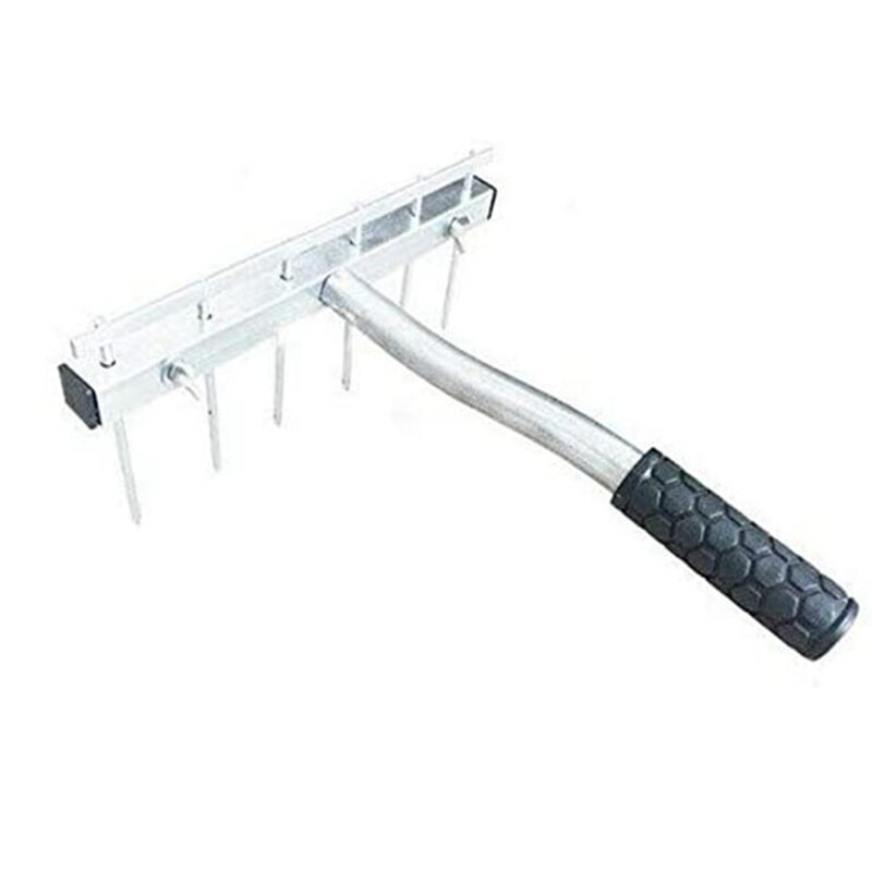 LBER Tile Mortar Rake Tile Leveler Flat Sand Leveling For Floor Tiles Detachable Multifunction Paving Tool For Masons: Default Title