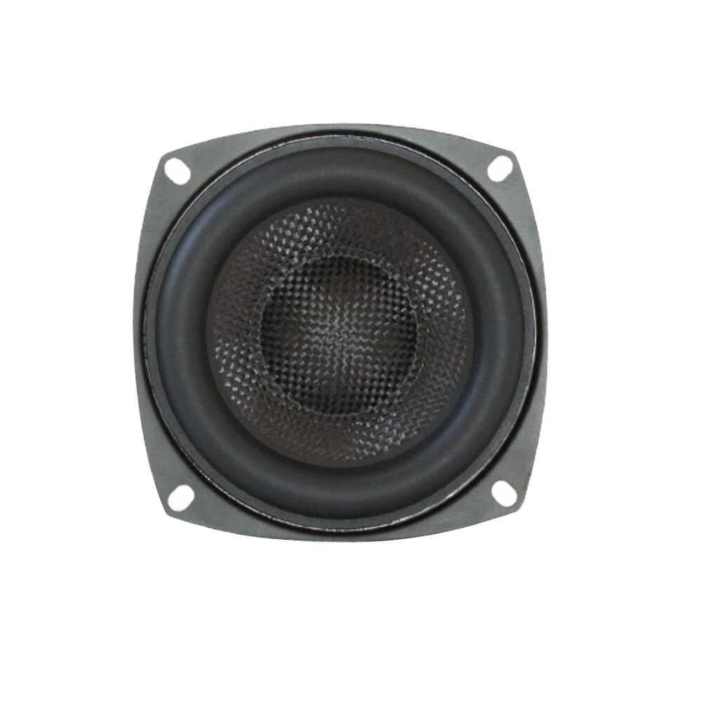 4 Inch Subwoofer Speaker Unit HIFI 4 8 Ohm Fiberglass Woven Basin Low Frequency Bass Loudspeaker Magnetic Speakers For Home: Square 8 ohm speaker