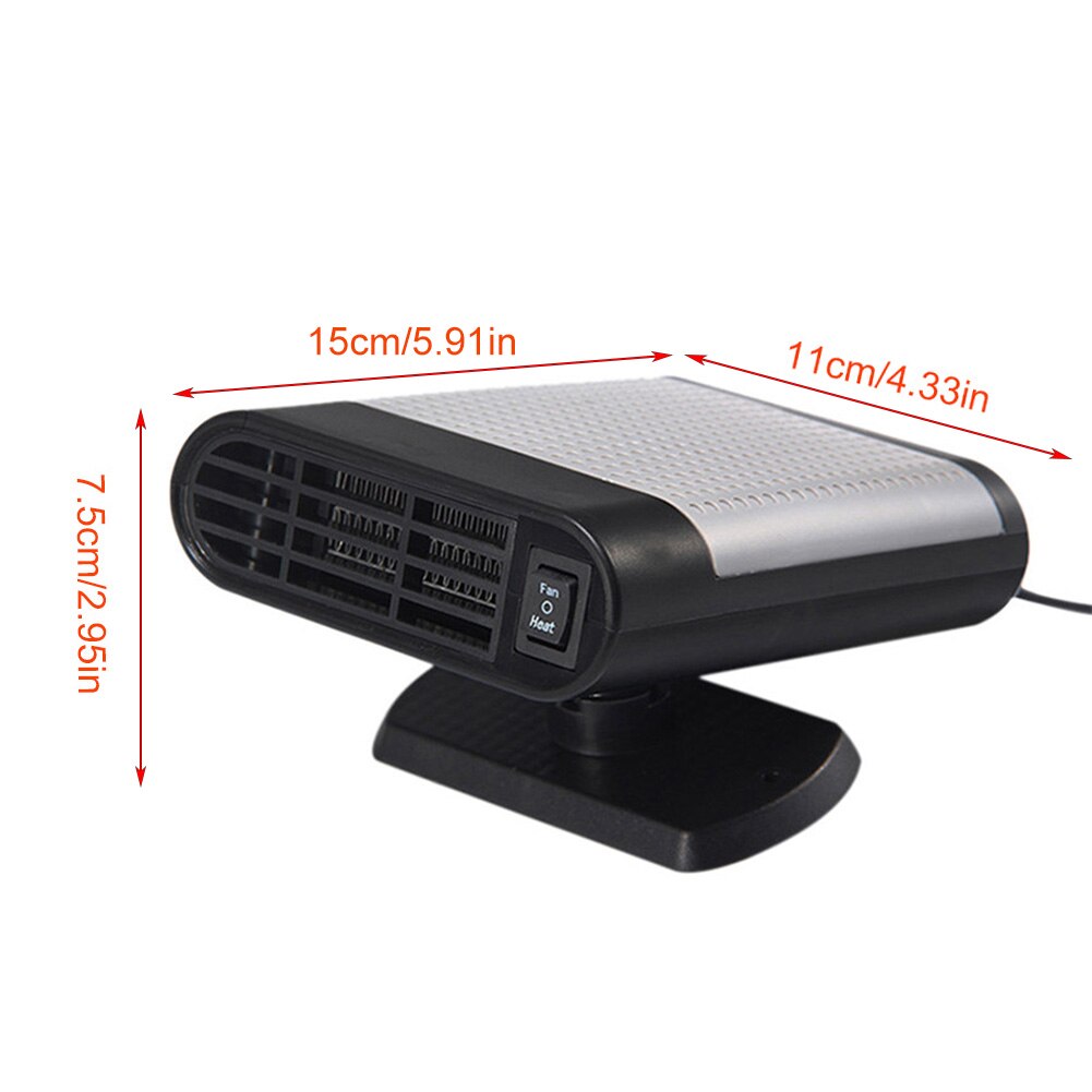 Auto Heater 12 V 150 W Draagbare Auto Warmer Winter Verwarming Machine Automatische Oververhitting Bescherming Auto Heater Auto Ontdooier