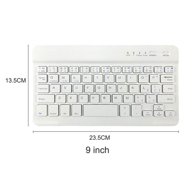 Portable Mini Wireless Bluetooth Keyboard Phone Tablet Keyboard for Apple iOS iPhone iPad Windows Android Tablet Smartphone