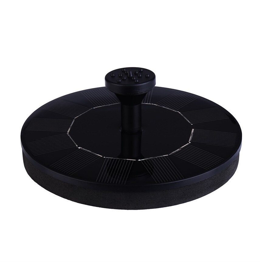 Kit de rega de fonte solar 5v, fonte solar submersível cachoeira flutuante painel solar fonte de água para decoração de jardim ju21: B