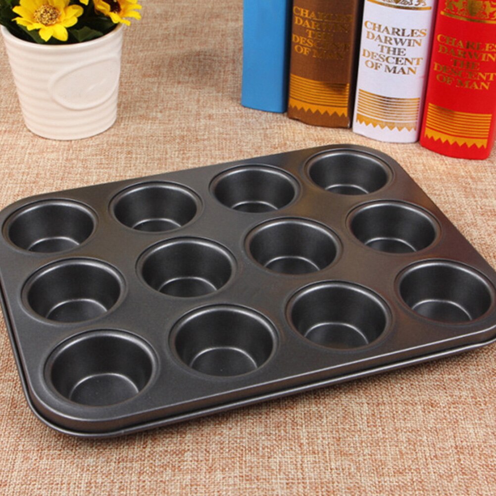 5 stuks multifunctionele bakvormen met antiaanbaklaag voor thuiskeukengereedschap (zwart)