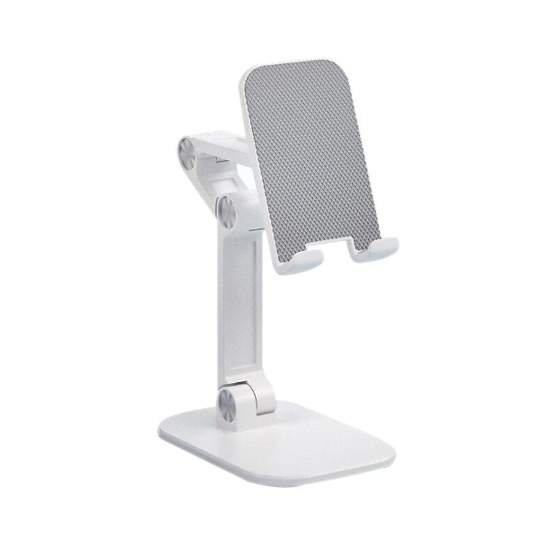 Multi-angle Adjust Mobile Phone Holders ipad Holders Alloy Dock Station for IPhone 11 12 Samsung Huawei phone Stand Bracket: White