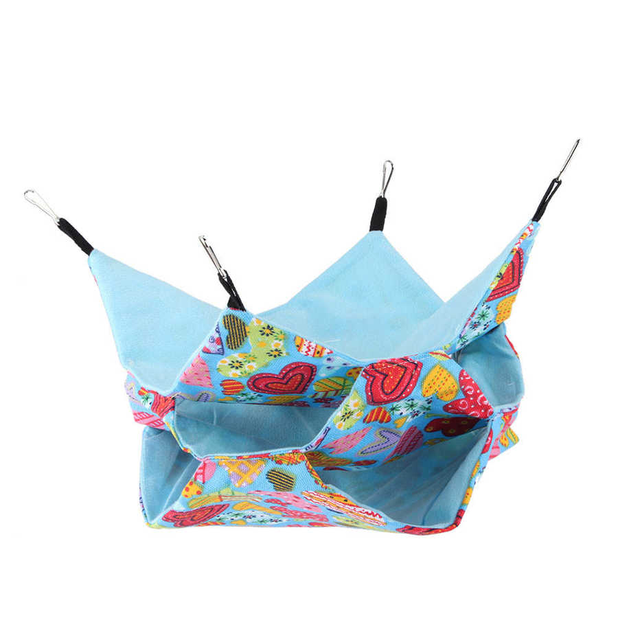 Huisdieren Hangmat Rat Hamster Slaapzak Opknoping Bed Huis Swing Huisdier S/L