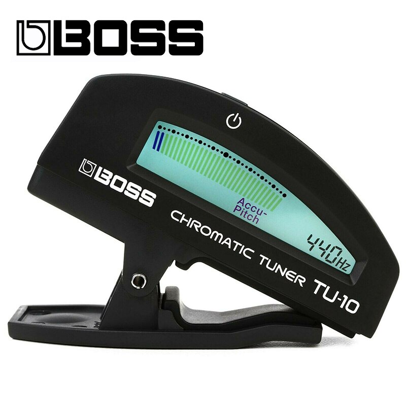 Boss TU-10-BK Clip-Op Kleur Display Chromatische I... – Grandado