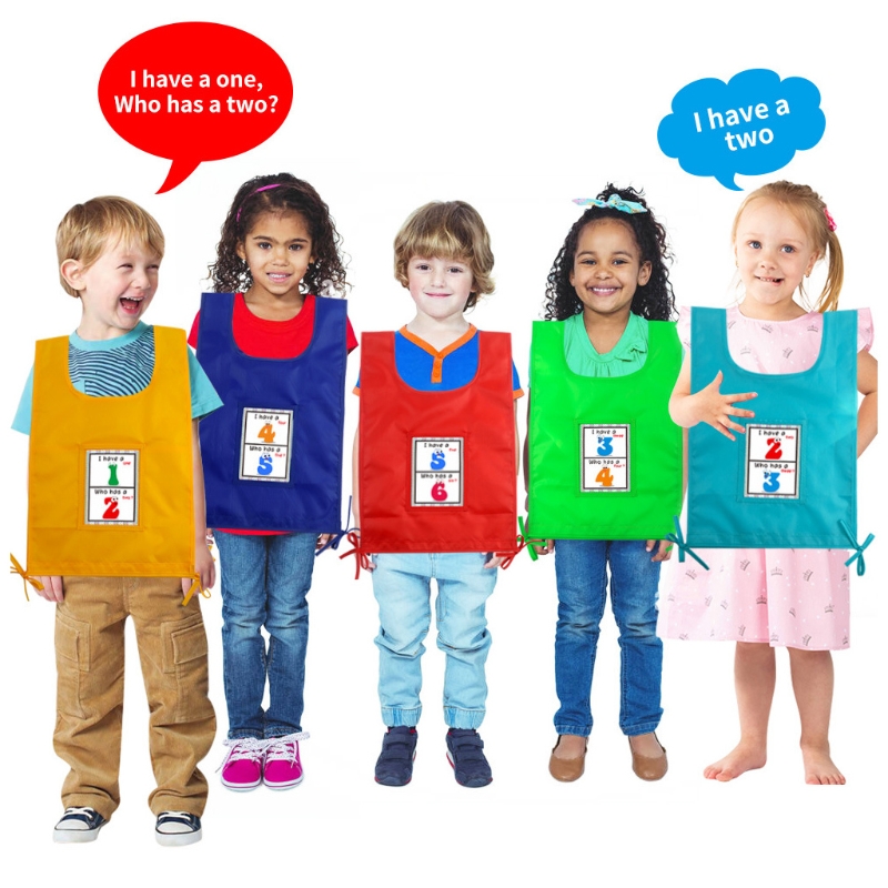 5- teiliges kinder-sportset mit pvc-tasche, lehrmittel für den unterricht, aus oxford-gewebe, zum erlernen von formen und zahlen.
