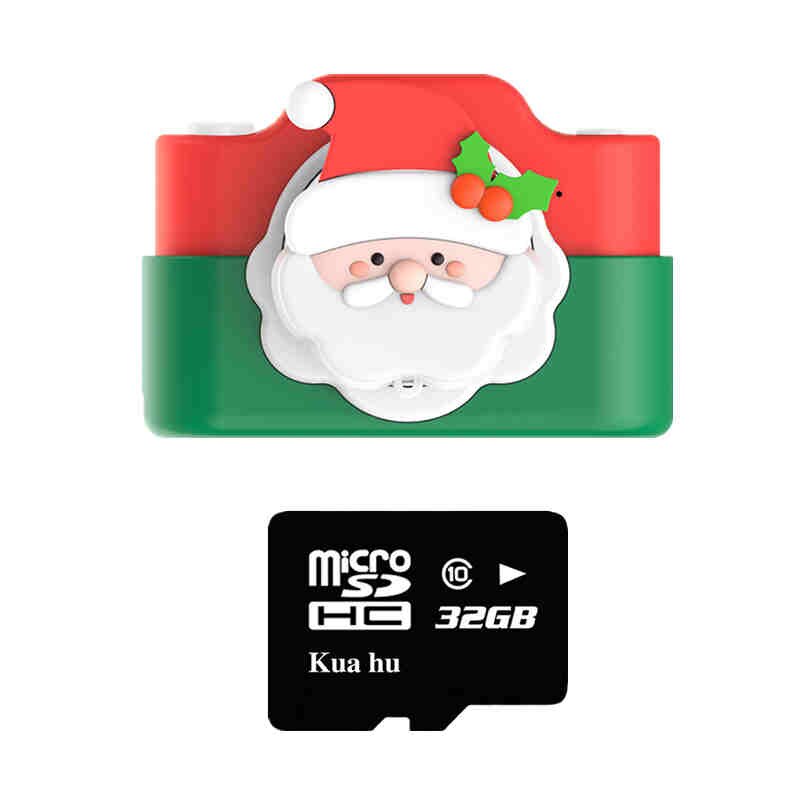 Santa Speed Camera Christmas Mini Camera Santa Claus Children Digital... – Grandado