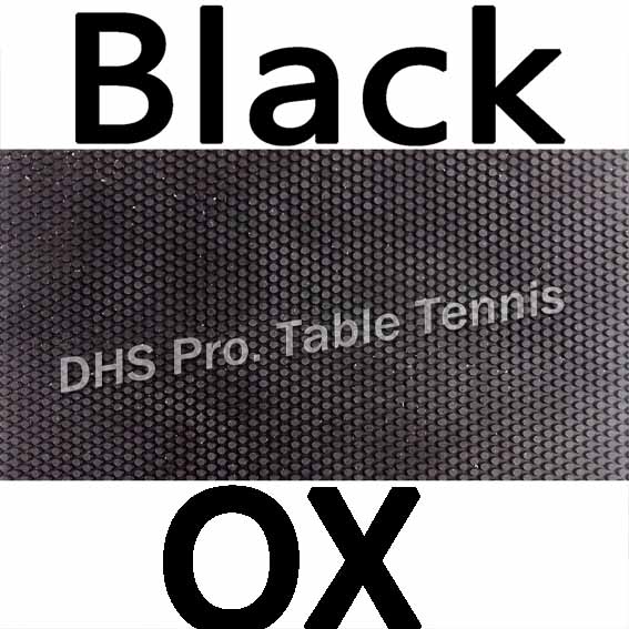 Milky Way / Galaxy YINHE Uranus Poly Short pips out table tennis rubber without sponge, top sheet, OX: Black