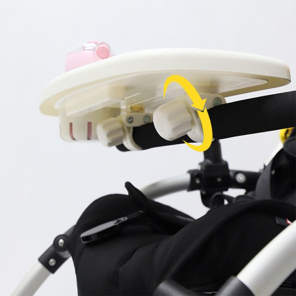 Snack Tray Baby Stroller Dinner Table Tray Baby Stroller Dinner Table Milk Bottle Cup Holder Cart Pram Snack Tray