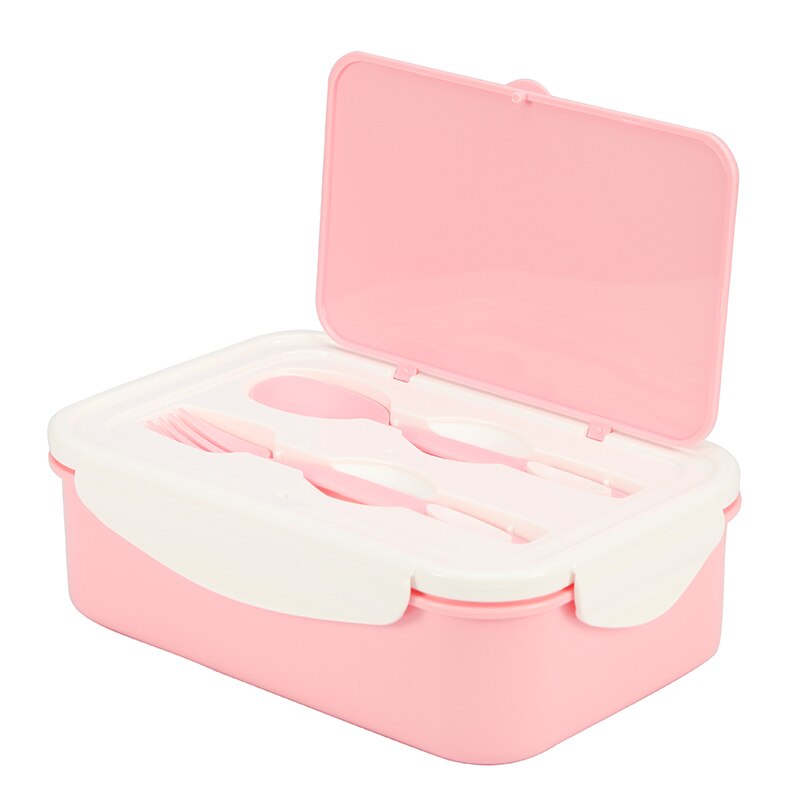 2 or 1 Pcs Lunch Box For Kids Food Containers Microwavable Bento Snack Box Cartoon School Waterproof Storage Box: KT156
