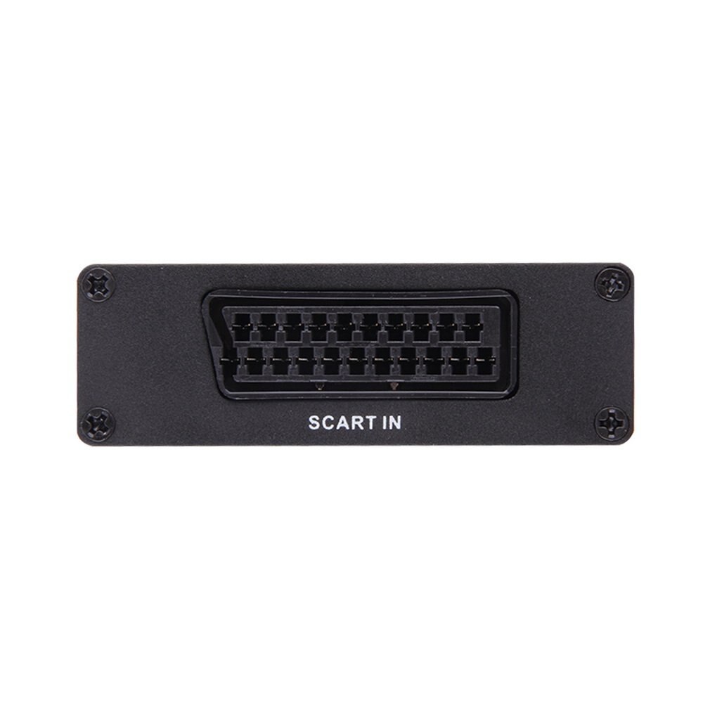 In Stockfull Hd 1080P Scart Naar Hdmi Scaler Box Video Converter Met Scaler Adapter Box Scart Naar Hdmi Converter