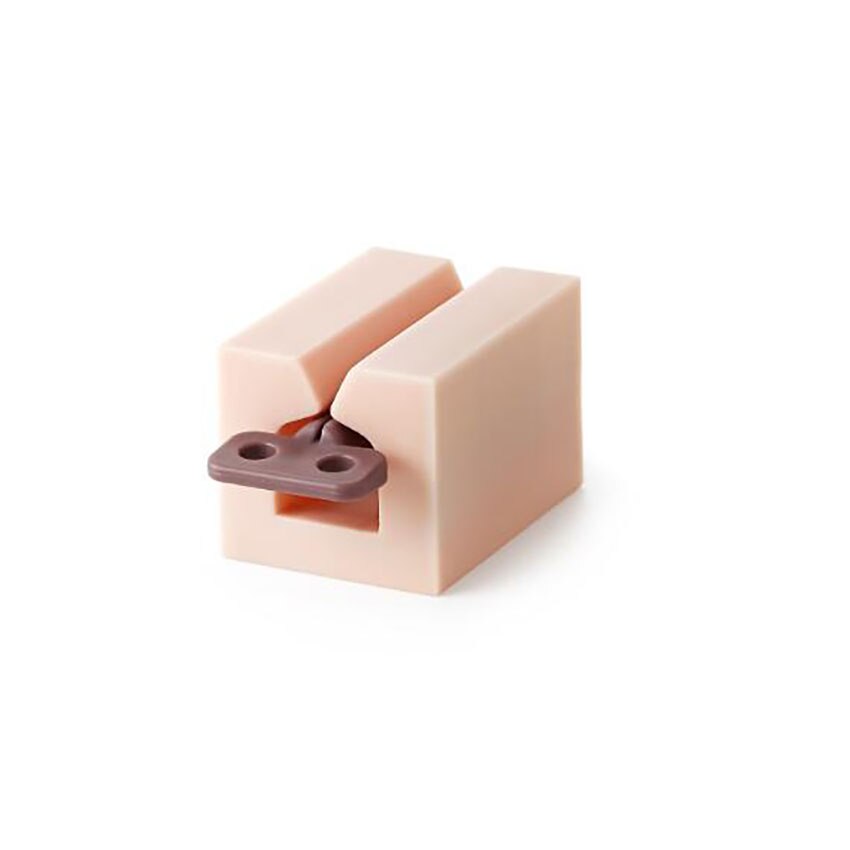 1PC Manual Toothpaste Squeezer Standing Bathroom Toothpaste Squeezers Holder, Facial Cleanser Rotating Squeezer Clip: Pink