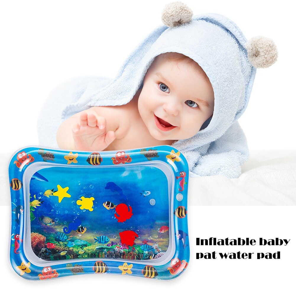 Games Beach Lawn Sprinkler Pads Baby Inflatable Patted Play Mat PVC Water Play Cushion Kids Summer Games Pads