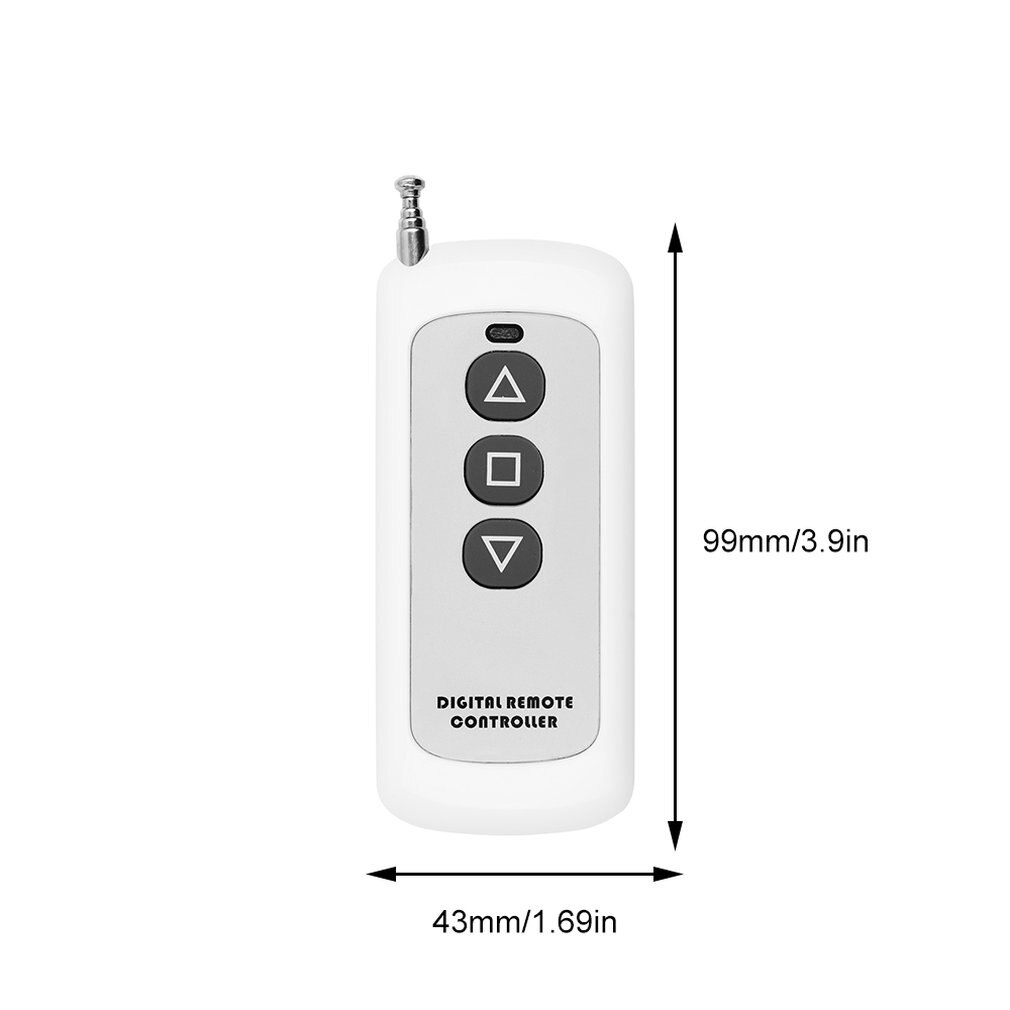 433MHz Universal Wireless Remote Control Switch 9V to 12V DC Motor Speed Controller Car Forward Reverse Switch
