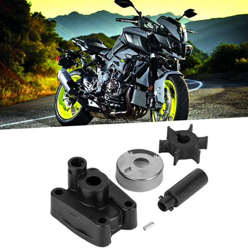 Vattengummipump pumphjulspump för yamaha utombordare 2/4 takts  t6 f6 t5 delar vattenpump: Default Title