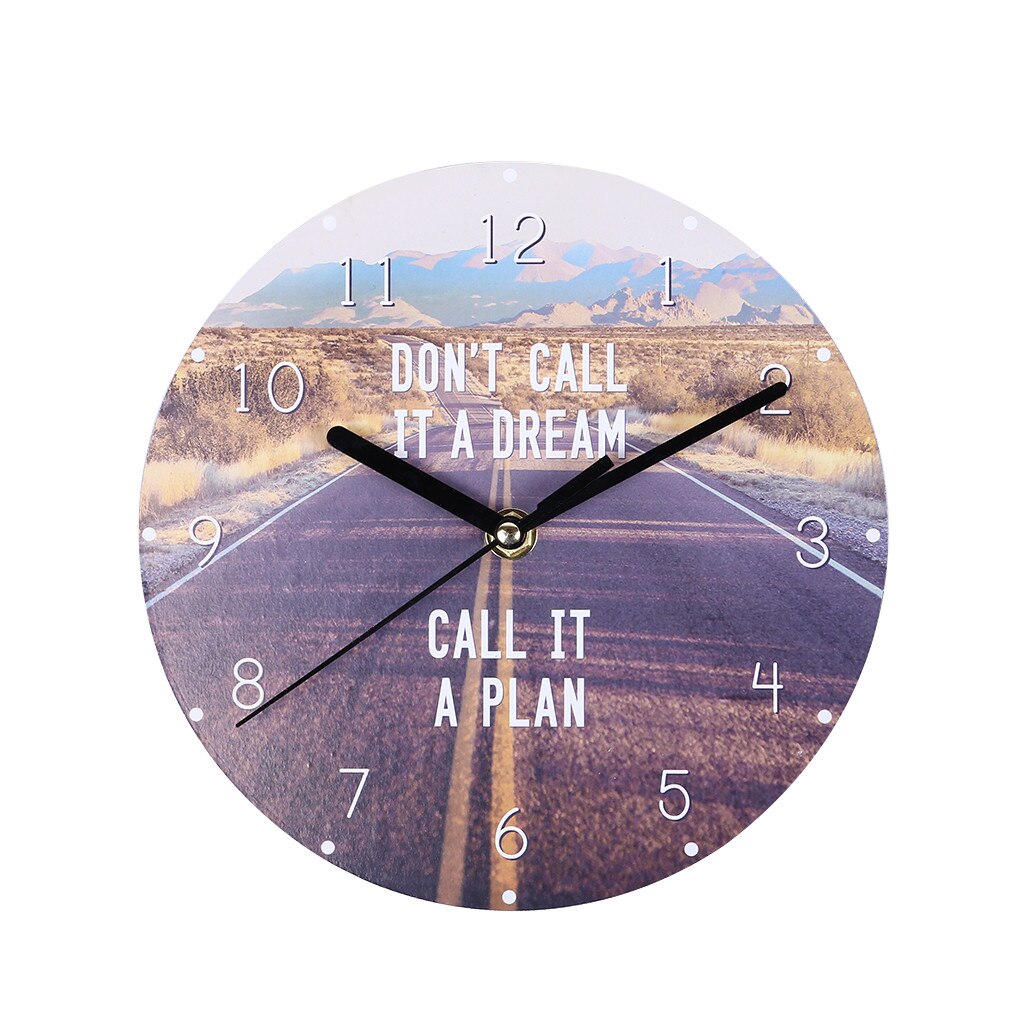 Wooden MDF Wall Clock Farmhouse Decor Wall Clocks Watches Large Decorative Room Decoration Clocks часы настенные: D