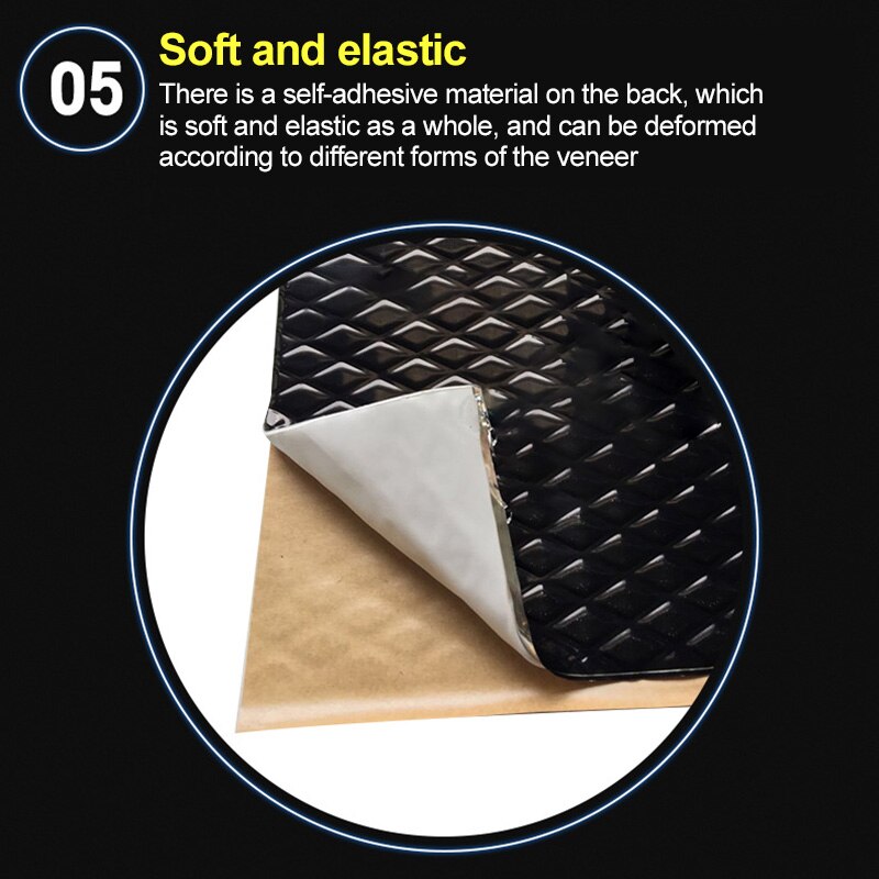 Car Sound Insulation Board Recording Studio Foam Mushroom Sound Absorbing Cotton Foam High Density Acoustic Panels