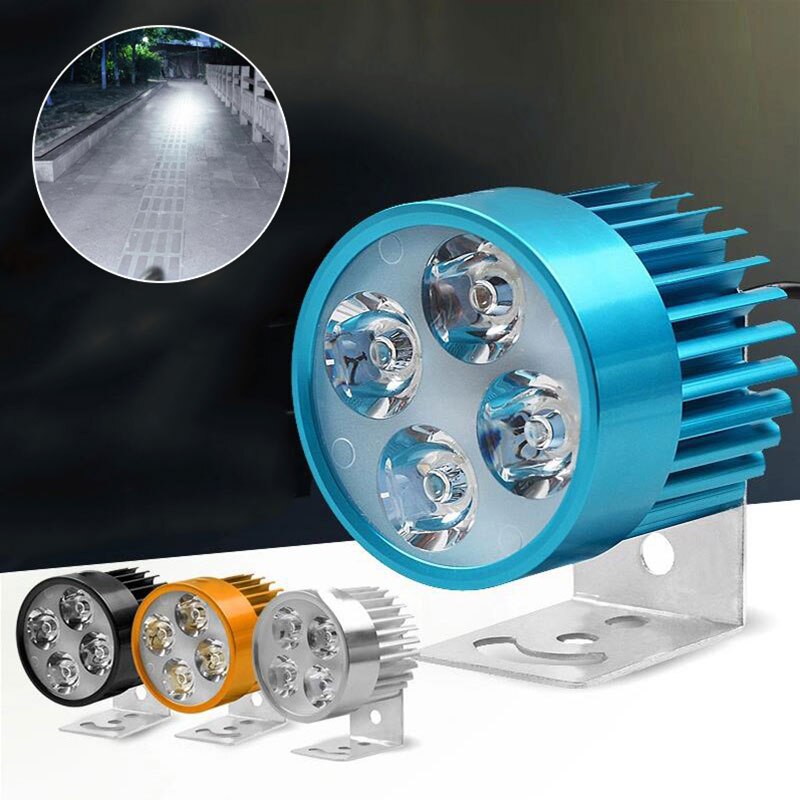 Motorcycle LED Headlight 12V-90V LED Moto Headlight Motorbike Head Light Headlamp Waterproof Led Fog Lights For Motorcycles