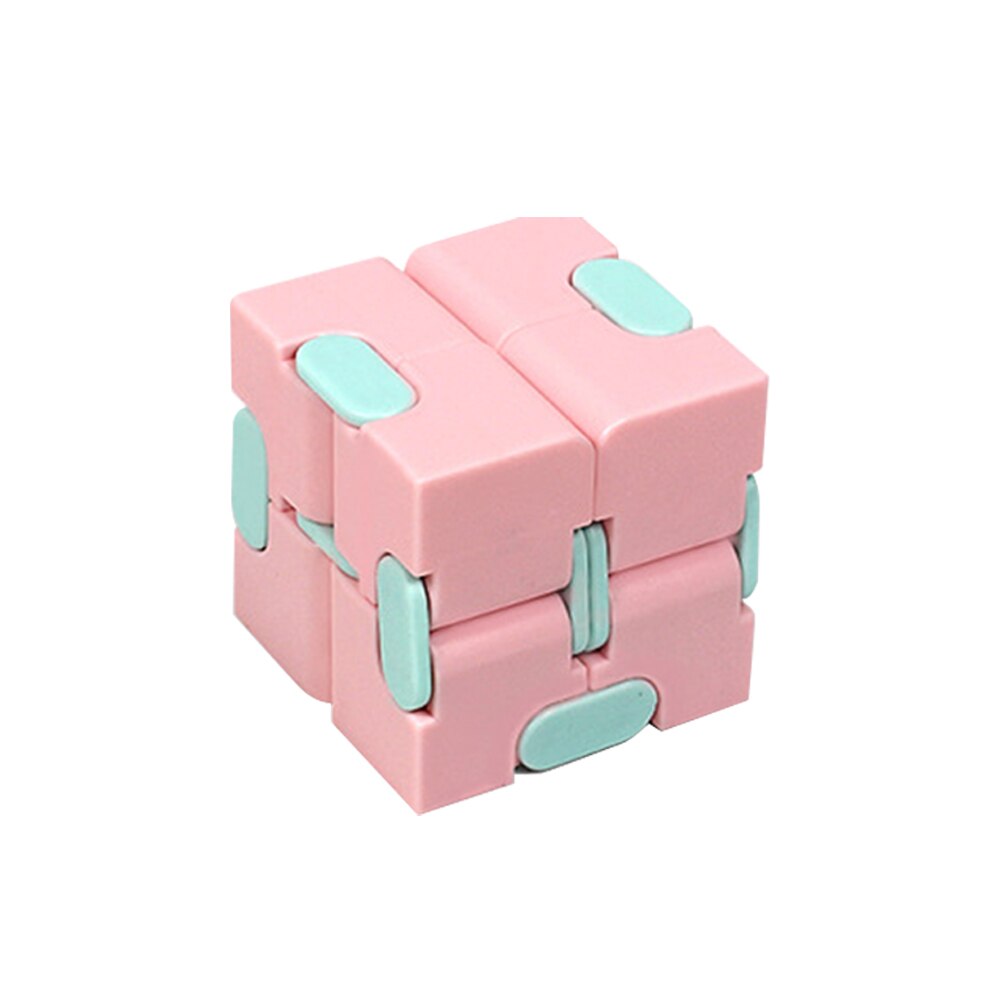 Four corner maze fidget puzzle toys depression suppression toy fun hand game stress brain teaser: Pink