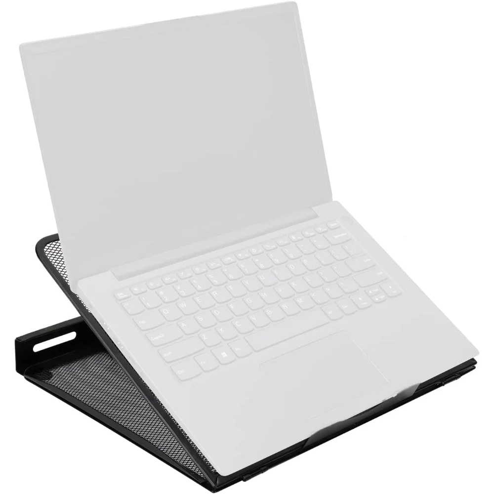 1 stks Metalen Laptop Houder Stand Verstelbaar Opvouwbaar Draagbaar voor Notebook Computer Tablet Beugel Antislip Koeling Macbook IPad