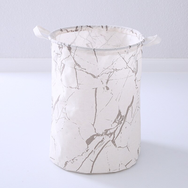 1PC pliable panier à linge grande capacité panier à linge vêtements rangement organisateur seau Homehold sac de rangement: Style 17