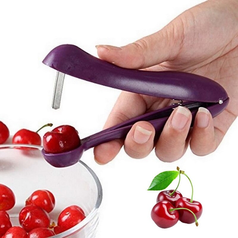 Kirsebær pitter nucleo di rimozione di ciliegio oliva pitting strumento di frutta da cucina gadget accessori kirsebær kerne fjerner