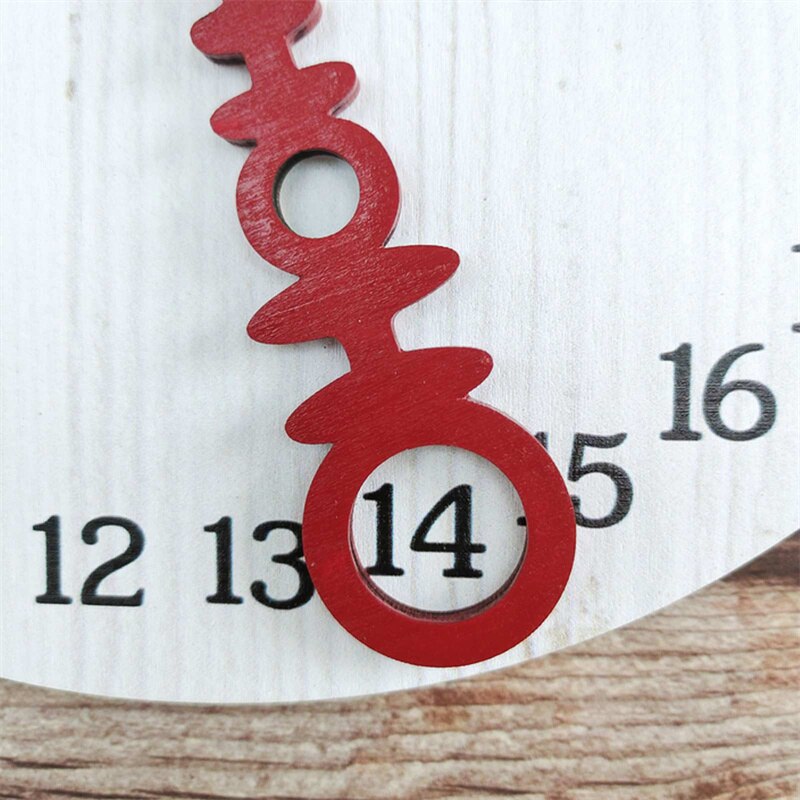 Christmas Countdown Calendar Home Decoration Christmas Ornaments December 24th Wooden Calendar Hanging Innovat