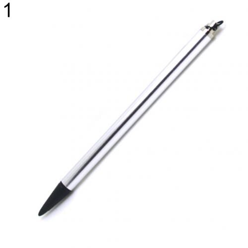 Anti-tabt universal mobiltelefon tablet touch screen tegning skrive stylus pen: Sølv 1