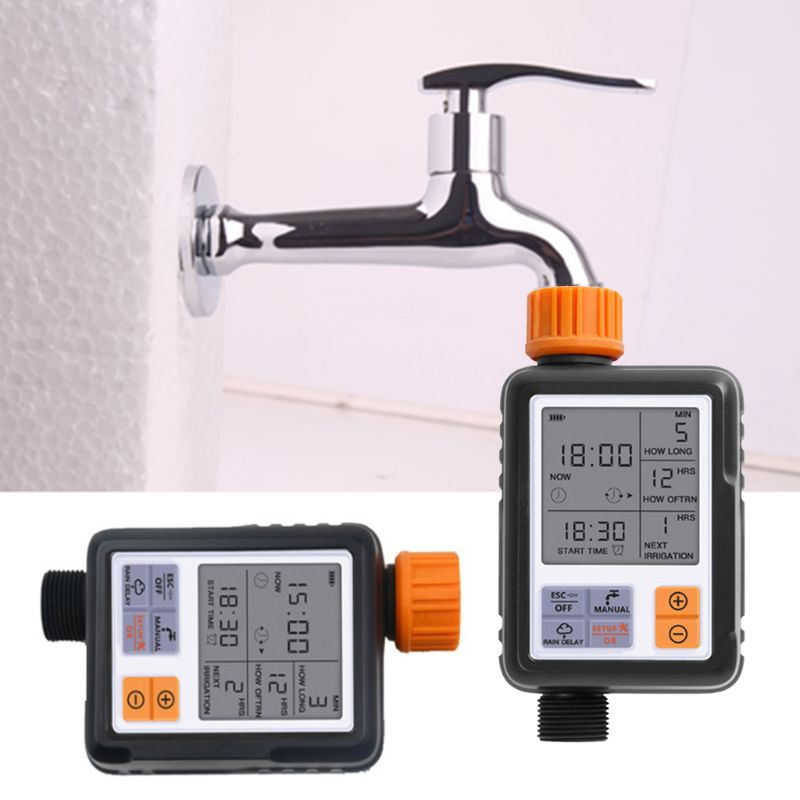 Automatic Electronic Water Timer LCD Screen Sprink... – Grandado