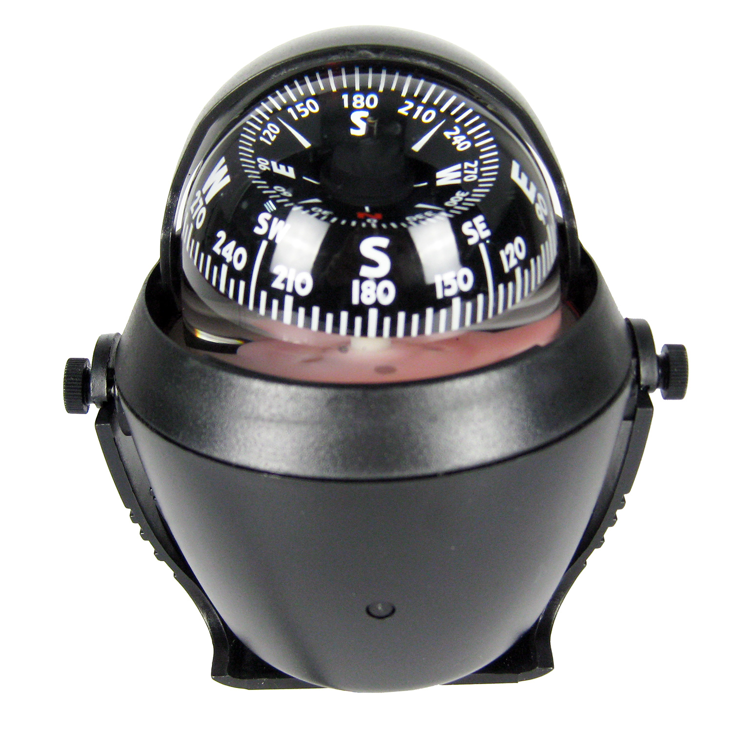 Marine Compass LED Light for Sail Ship Vehicle Car Boat Navigation White: Black