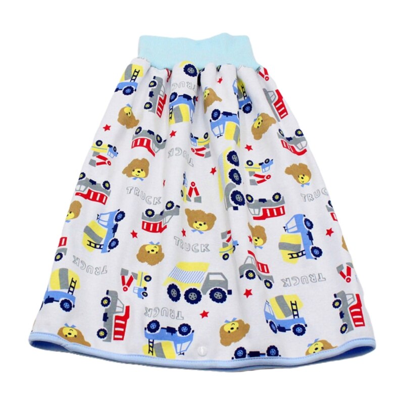 Infantile enfants imperméable couche-culotte jupe lavable réutilisable Urine Pad Shorts bébé -né formation couche à langer pantalon: 6 / M