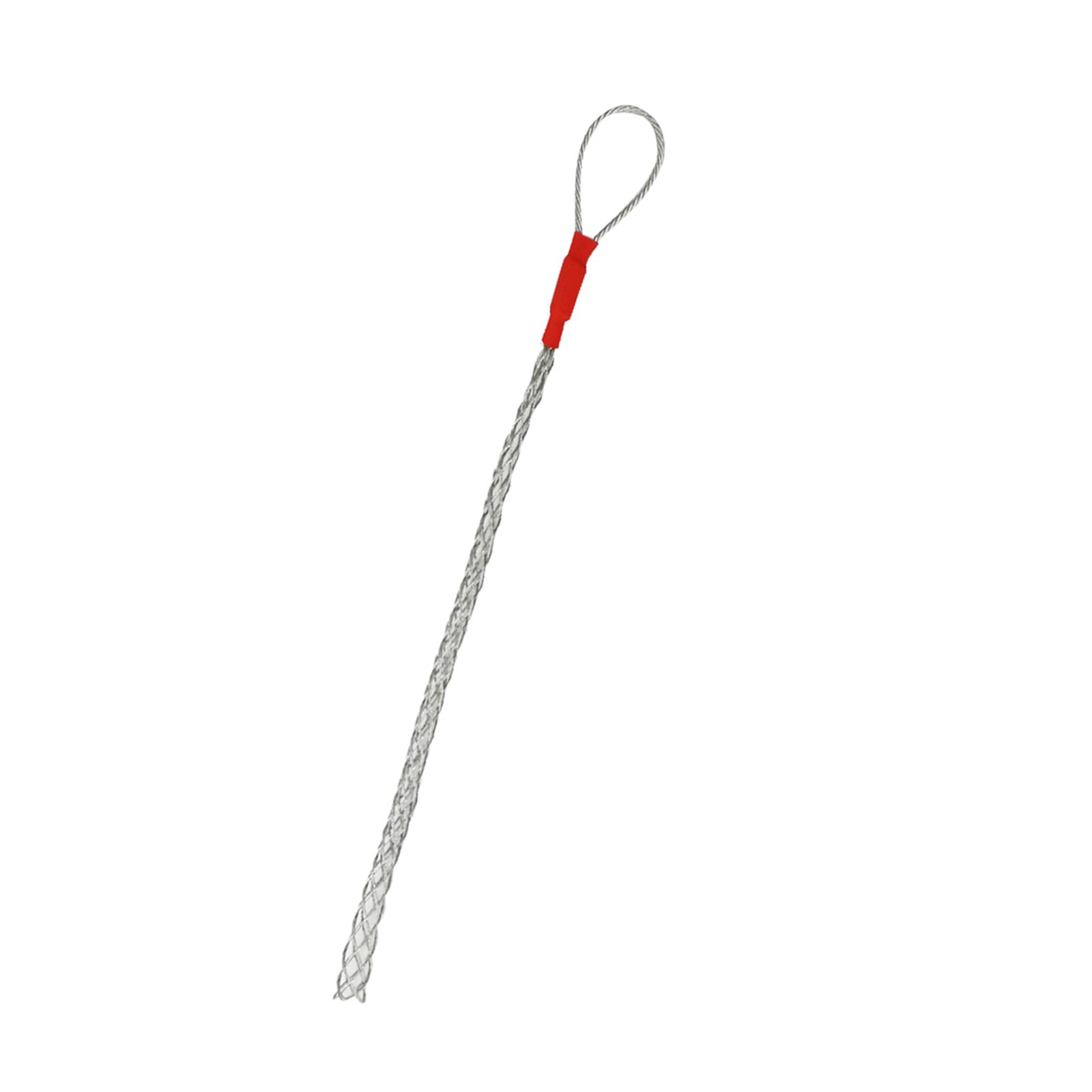 6 farbe Kabel Ziehen Socken Griffe Stahl Verzinktem Gittergewebe Abzieher Werkzeuge Zubehör Antislip Rohr Leitung Netz Abdeckung Für 4-25mm: rot (9-12mm)