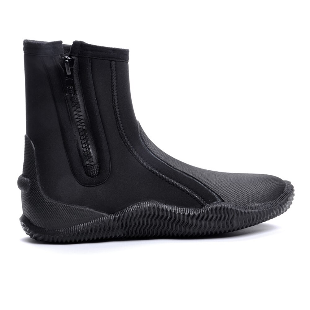 5MM néoprène plongée sous-marine chaussures haute supérieure anti-dérapant plongée bottes chaussures chaudes pêche hiver natation palmes accessoires