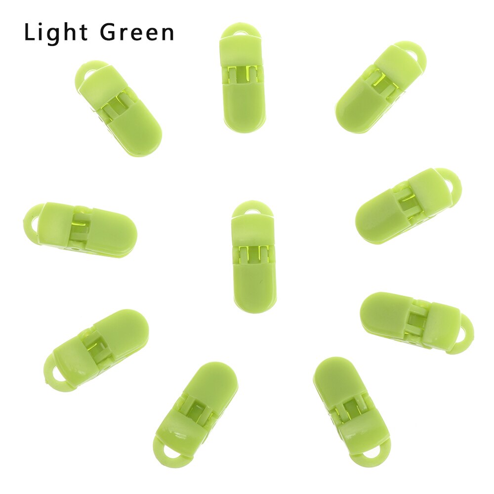 5/10 Uds Durable empresa de plástico Clip cocodrilo Clip de Clips para lona Camping tienda de máscaras para lonas al aire libre campamentos Kit: 10pcs Light Green